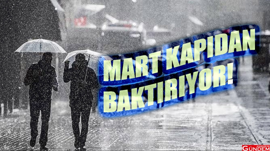 TÜRKİYE SOĞUK HAVA DALGASININ ETKİSİNDE MART HAVA SICAKLIĞI ATAŞEHİR DE GÜNDEM